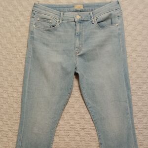 Mother The Looker Crop Jeans EUC